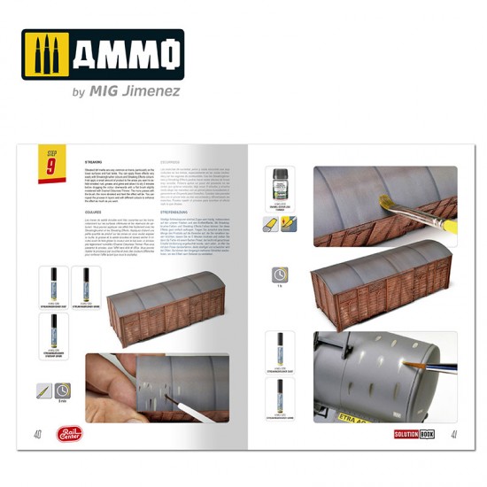 Ammo Rail Center Solution Book #01 - How to Weather German Trains (64 pages) Ammo Rail Center Solution Book #01 - How to Weather German Trains (64 pages)