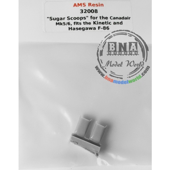 1/32 F-86 Sabre Sugar Scoops for the Canadair Mk5/6 for Kinetic/Hasegawa
