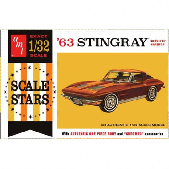 1/32 1963 Chevy Corvette Stingray Hardtop 1/32 1963 Chevy Corvette Stingray Hardtop