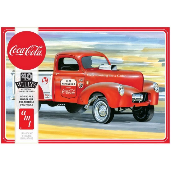 1/25 1940 Willys Pickup Gasser (Coca-Cola) 2T