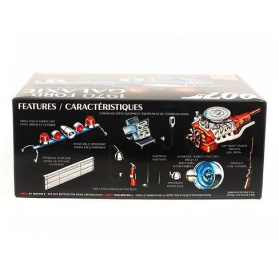 1/25 James Bond 1970 Ford Galaxie Police Car 1/25 James Bond 1970 Ford Galaxie Police Car