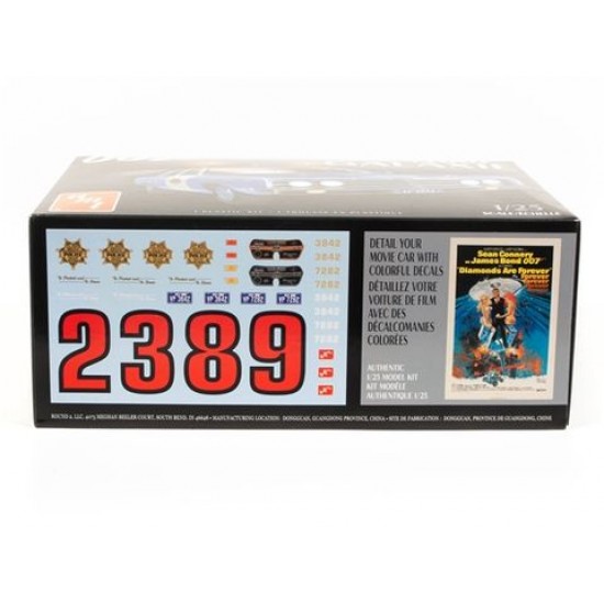 1/25 James Bond 1970 Ford Galaxie Police Car 1/25 James Bond 1970 Ford Galaxie Police Car