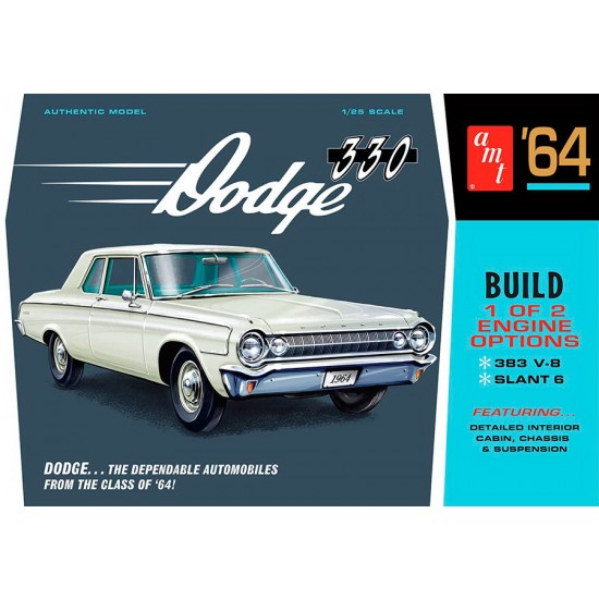 1/25 1964 Dodge 330 Mid-size Car 1/25 1964 Dodge 330 Mid-size Car