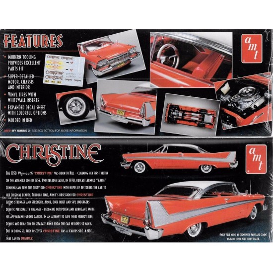 1/25 Christine 1958 Plymouth Fury (Red) 1/25 Christine 1958 Plymouth Fury (Red)