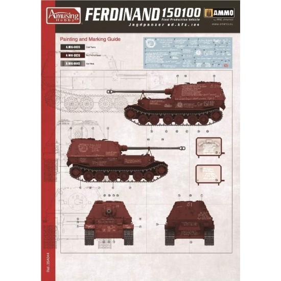 1/35 Ferdinand Jagdpanzer Sd.Kfz. 184 No.15100 1/35 Ferdinand Jagdpanzer Sd.Kfz. 184 No.15100
