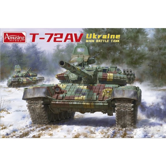 1/35 Ukraine T-72AV Main Battle Tank 1/35 Ukraine T-72AV Main Battle Tank