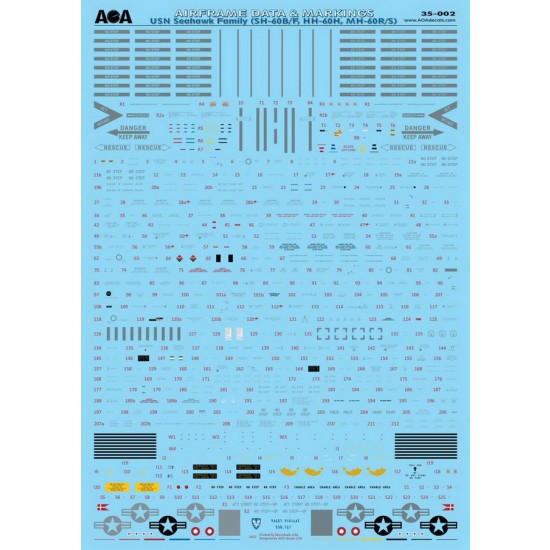 1/35 USN SH-60B/F/HH-60H/MH-60R/S Seahawk Airframe Data & Markings for Kitty Hawk/Academy 1/35 USN SH-60B/F/HH-60H/MH-60R/S Seahawk Airframe Data & Markings for Kitty Hawk/Academy