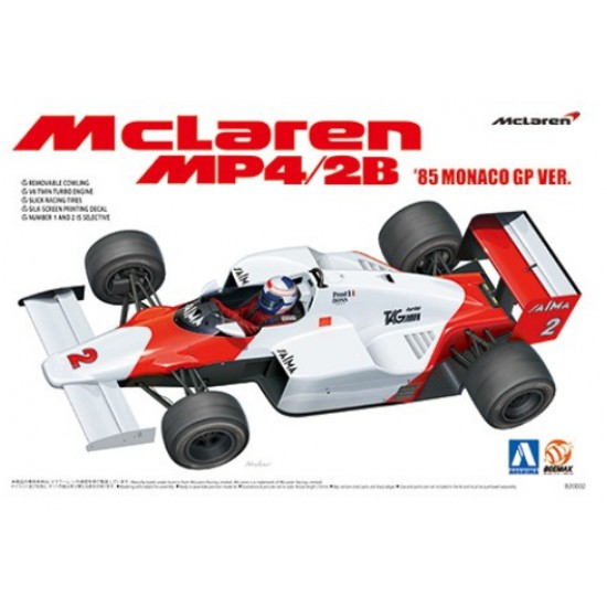 1/20 McLaren MP4/2B 1985 Monaco Grand Prix 1/20 McLaren MP4/2B 1985 Monaco Grand Prix