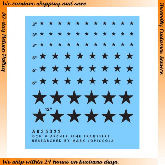 1/35 US National Insignias for Modern Vehicles 1/35 US National Insignias for Modern Vehicles
