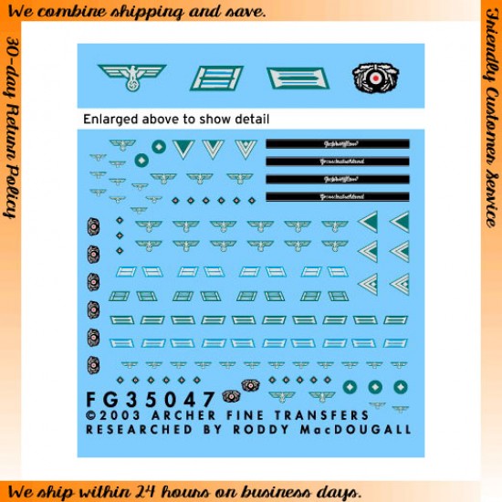 1/35 German Early War Uniform Patches for Medical Personnel 1/35 German Early War Uniform Patches for Medical Personnel