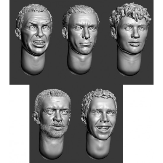 1/35 Hairy Heads Vol.7 1/35 Hairy Heads Vol.7