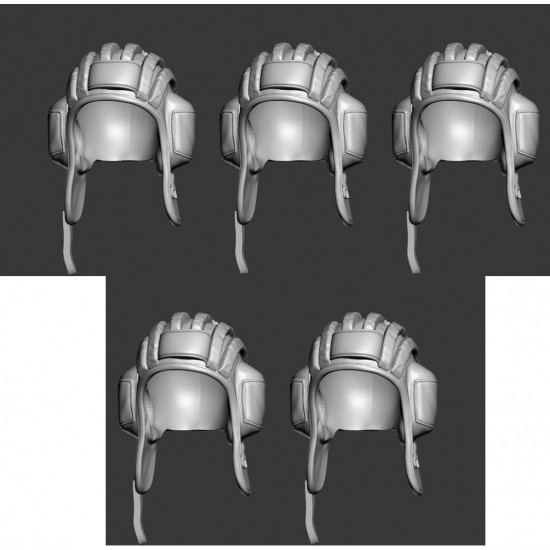 1/35 Modern Russian Tank Helmets 1/35 Modern Russian Tank Helmets
