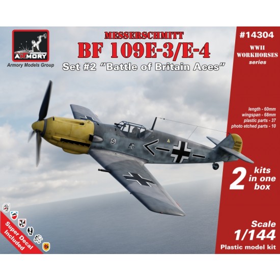 1/144 Messerschmitt Bf 109E Battle of Britain Aces 1/144 Messerschmitt Bf 109E Battle of Britain Aces