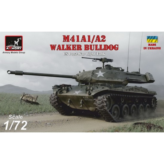 1/72 Post-war US M41A1/A2 Walker Bulldog Light Tank 1/72 Post-war US M41A1/A2 Walker Bulldog Light Tank