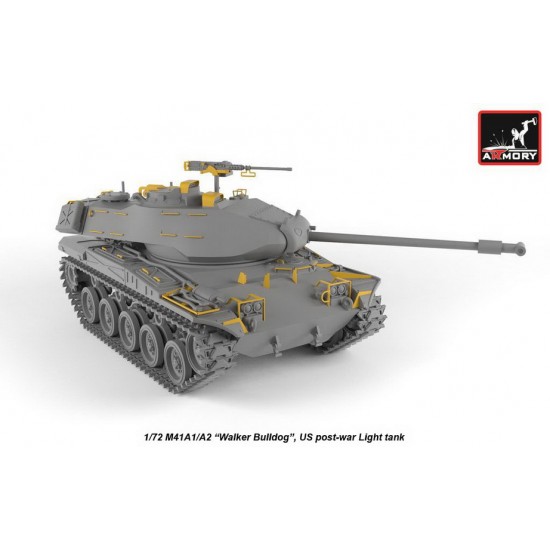 1/72 Post-war US M41A1/A2 Walker Bulldog Light Tank 1/72 Post-war US M41A1/A2 Walker Bulldog Light Tank