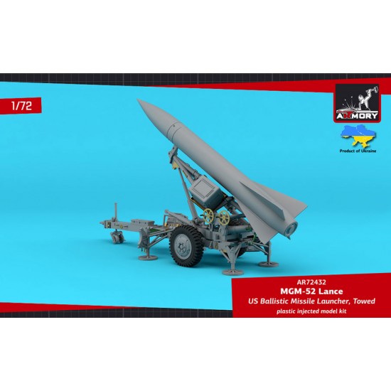 1/72 MGM-52 Lance, US Tactical Ballistic Surface-To-Surface Missile On Towed Launcher 1/72 MGM-52 Lance, US Tactical Ballistic Surface-To-Surface Missile On Towed Launcher