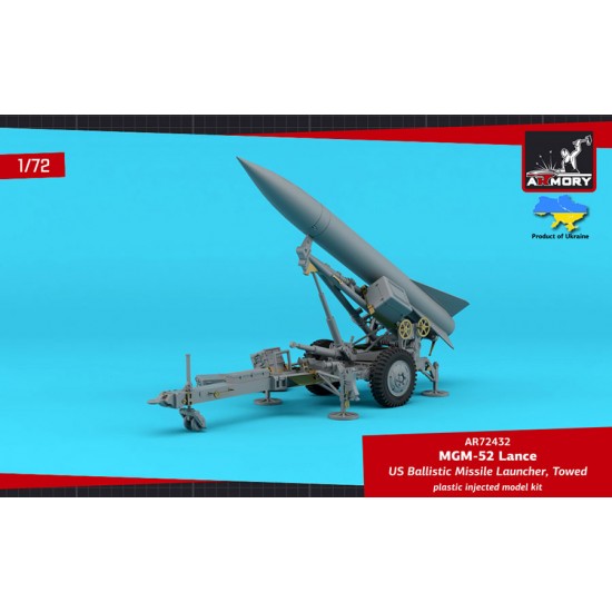 1/72 MGM-52 Lance, US Tactical Ballistic Surface-To-Surface Missile On Towed Launcher 1/72 MGM-52 Lance, US Tactical Ballistic Surface-To-Surface Missile On Towed Launcher