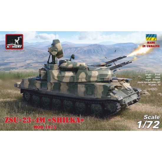 1/72 Soviet AA SPG ZSU-23-4M/M3/M2 Shilka 1/72 Soviet AA SPG ZSU-23-4M/M3/M2 Shilka