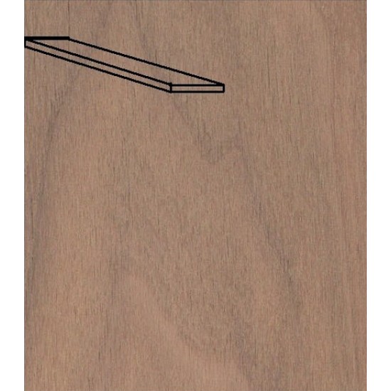 Walnut Wooden Strip (Size: 70 x 8mm) Walnut Wooden Strip (Size: 70 x 8mm)