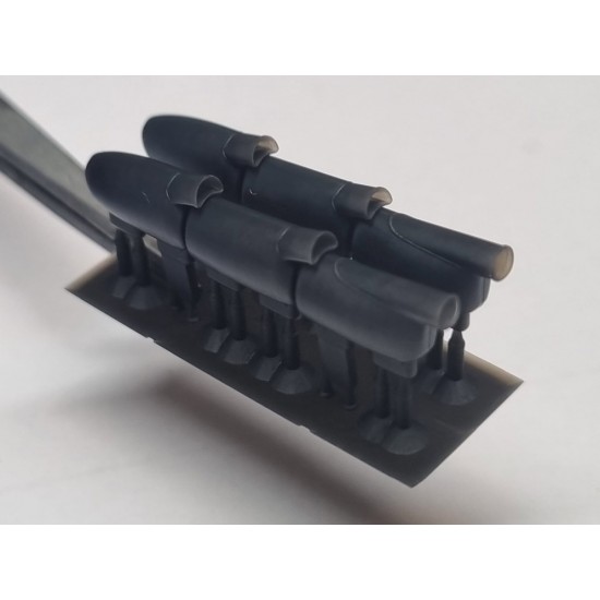 1/32 Supermarine Spitfire Mk.Ia Exhaust for Kotare kit 1/32 Supermarine Spitfire Mk.Ia Exhaust for Kotare kit