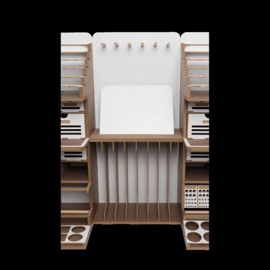 ArttyStation #Symphony - All-in-One Workbench/Workstation ArttyStation #Symphony - All-in-One Workbench/Workstation