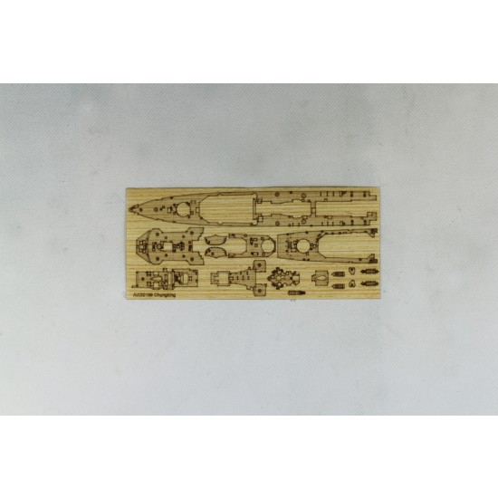 1/700 Light Cruiser ChungKing Wooden Deck w/Masking Sheet & Photoetch for Flyhawk kit 1111 1/700 Light Cruiser ChungKing Wooden Deck w/Masking Sheet & Photoetch for Flyhawk kit 1111