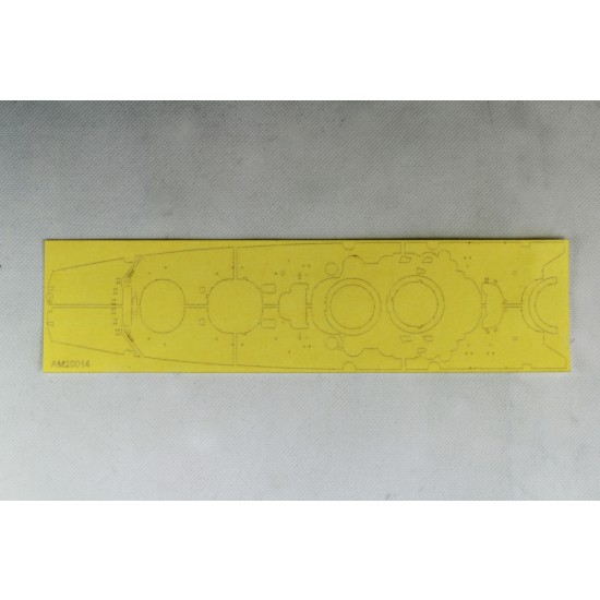 1/700 Japanese Battleship Musashi Next 002 Deck Masking Sheet for Fujimi kit #460024 1/700 Japanese Battleship Musashi Next 002 Deck Masking Sheet for Fujimi kit #460024