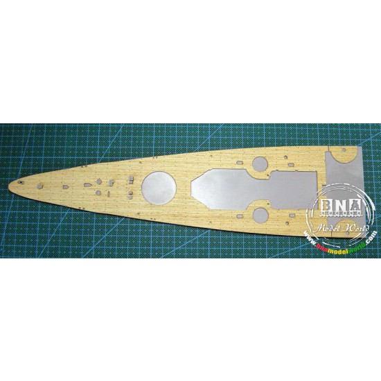 1/350 WWII German Battleship DKM Scharnhorst Wooden Deck for Dragon kit #1040 1/350 WWII German Battleship DKM Scharnhorst Wooden Deck for Dragon kit #1040