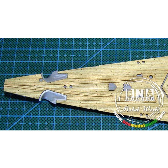 1/350 WWII German Battleship DKM Scharnhorst Wooden Deck for Dragon kit #1040 1/350 WWII German Battleship DKM Scharnhorst Wooden Deck for Dragon kit #1040