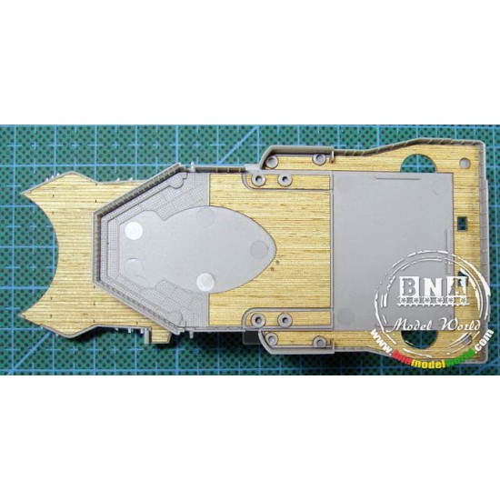 1/350 WWII German Battleship DKM Scharnhorst Wooden Deck for Dragon kit #1040 1/350 WWII German Battleship DKM Scharnhorst Wooden Deck for Dragon kit #1040