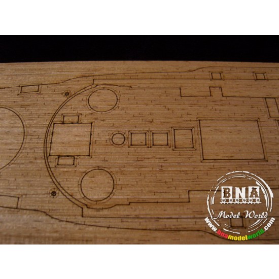 1/350 Russian Battleship Knyaz Suvorov Wooden Deck for Zvezda kit #9026 1/350 Russian Battleship Knyaz Suvorov Wooden Deck for Zvezda kit #9026