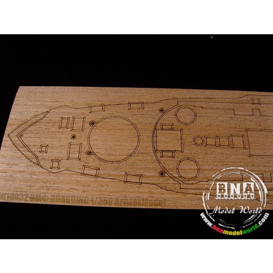 1/350 Borodino/Oriol Russian Battleship Wooden Deck for Zvezda kit #9027 1/350 Borodino/Oriol Russian Battleship Wooden Deck for Zvezda kit #9027
