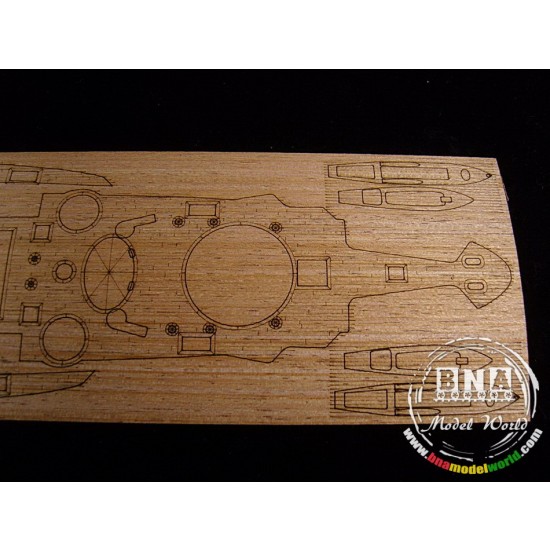 1/350 Borodino/Oriol Russian Battleship Wooden Deck for Zvezda kit #9027 1/350 Borodino/Oriol Russian Battleship Wooden Deck for Zvezda kit #9027