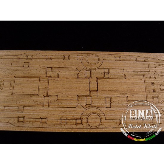 1/350 Borodino/Oriol Russian Battleship Wooden Deck for Zvezda kit #9027 1/350 Borodino/Oriol Russian Battleship Wooden Deck for Zvezda kit #9027