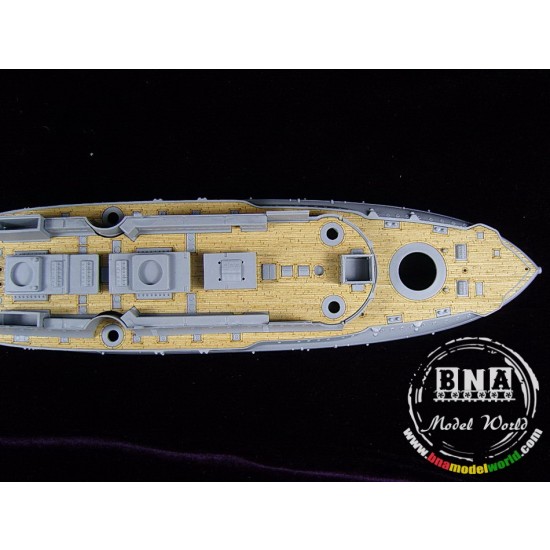 1/350 Borodino/Oriol Russian Battleship Wooden Deck for Zvezda kit #9027 1/350 Borodino/Oriol Russian Battleship Wooden Deck for Zvezda kit #9027