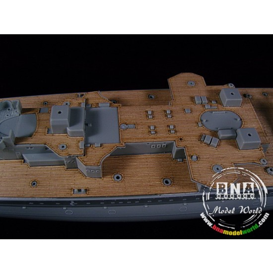 1/350 DKM Admiral Graf Spee Wooden Deck for Academy kit #14103
