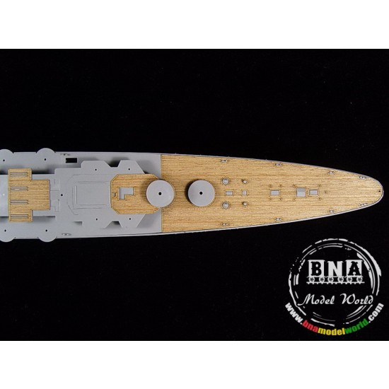 1/350 Italian Heavy Cruiser Pola 1941 Wooden Deck for HobbyBoss kit #86502 1/350 Italian Heavy Cruiser Pola 1941 Wooden Deck for HobbyBoss kit #86502