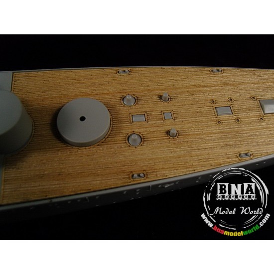 1/350 Italian Heavy Cruiser Pola 1941 Wooden Deck for HobbyBoss kit #86502 1/350 Italian Heavy Cruiser Pola 1941 Wooden Deck for HobbyBoss kit #86502