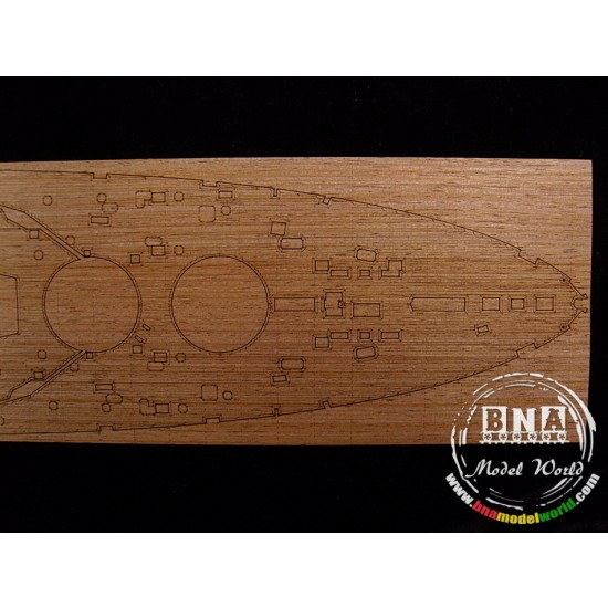 1/350 German Battleship Markgraf Wooden Deck w/PE for ICM Model kit #S.005 1/350 German Battleship Markgraf Wooden Deck w/PE for ICM Model kit #S.005