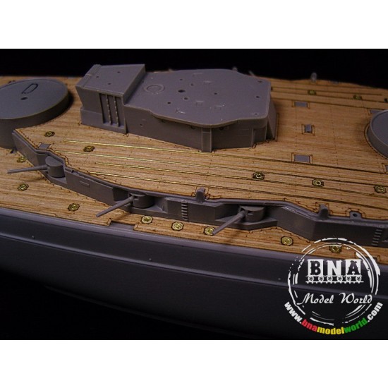 1/350 German Battleship Markgraf Wooden Deck w/PE for ICM Model kit #S.005 1/350 German Battleship Markgraf Wooden Deck w/PE for ICM Model kit #S.005