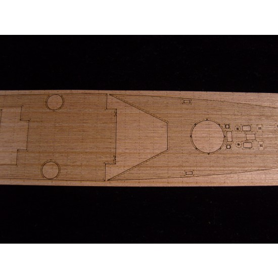 1/350 USS San Francisco CA-38 1942 Wooden Deck for Trumpeter kit #05309 1/350 USS San Francisco CA-38 1942 Wooden Deck for Trumpeter kit #05309