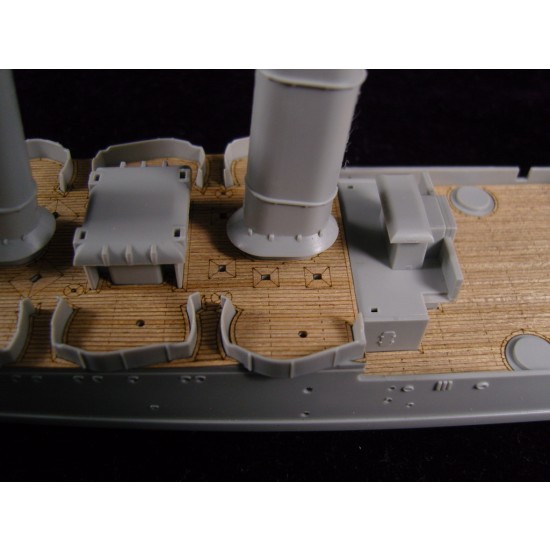 1/350 USS San Francisco CA-38 1942 Wooden Deck for Trumpeter kit #05309 1/350 USS San Francisco CA-38 1942 Wooden Deck for Trumpeter kit #05309