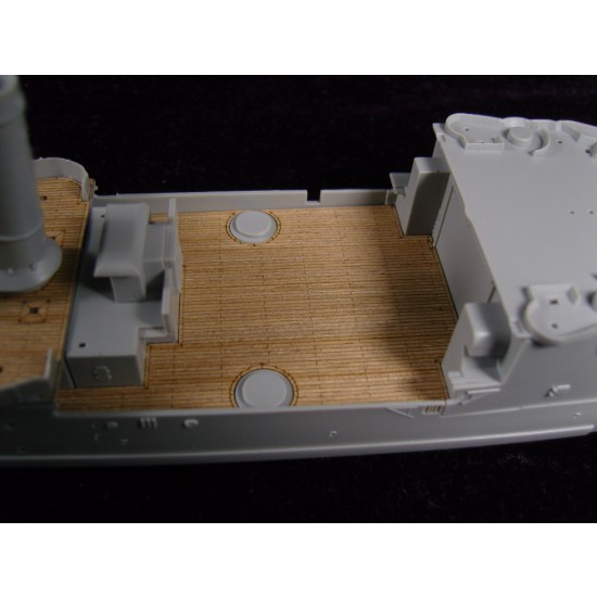 1/350 USS San Francisco CA-38 1942 Wooden Deck for Trumpeter kit #05309 1/350 USS San Francisco CA-38 1942 Wooden Deck for Trumpeter kit #05309