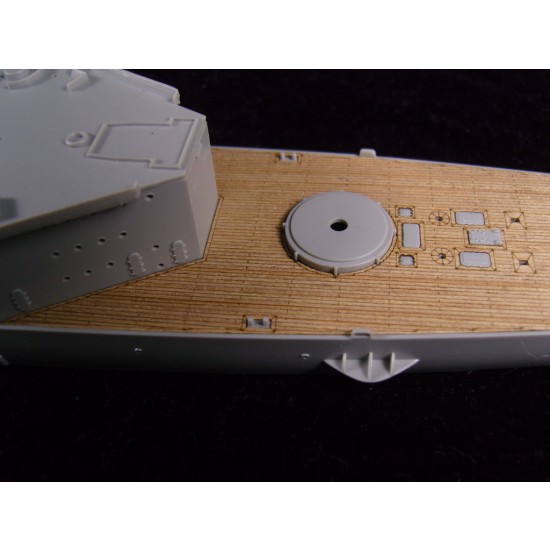 1/350 USS San Francisco CA-38 1942 Wooden Deck for Trumpeter kit #05309 1/350 USS San Francisco CA-38 1942 Wooden Deck for Trumpeter kit #05309