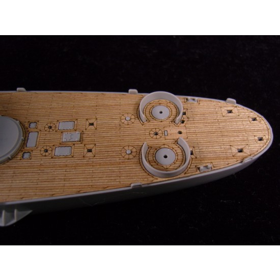 1/350 USS San Francisco CA-38 1942 Wooden Deck for Trumpeter kit #05309 1/350 USS San Francisco CA-38 1942 Wooden Deck for Trumpeter kit #05309