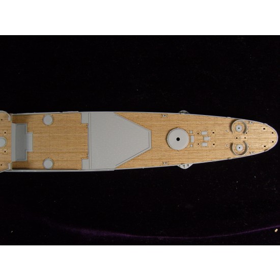 1/350 USS San Francisco CA-38 1942 Wooden Deck for Trumpeter kit #05309 1/350 USS San Francisco CA-38 1942 Wooden Deck for Trumpeter kit #05309