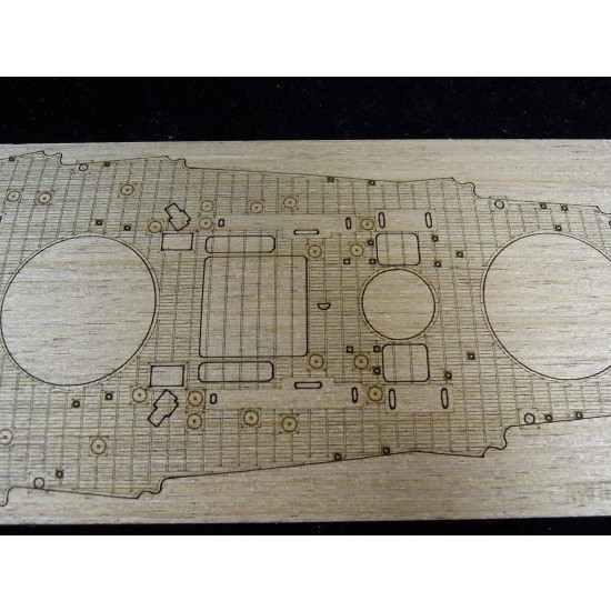 1/350 Russian Imperial Navy Sevastopol Wooden Deck for Zvezda kit #9040 1/350 Russian Imperial Navy Sevastopol Wooden Deck for Zvezda kit #9040