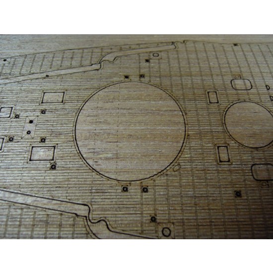 1/350 Russian Imperial Navy Sevastopol Wooden Deck for Zvezda kit #9040 1/350 Russian Imperial Navy Sevastopol Wooden Deck for Zvezda kit #9040
