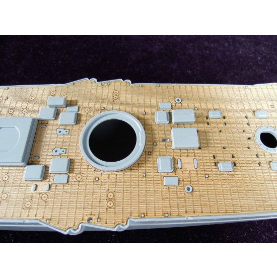 1/350 Russian Imperial Navy Sevastopol Wooden Deck for Zvezda kit #9040 1/350 Russian Imperial Navy Sevastopol Wooden Deck for Zvezda kit #9040
