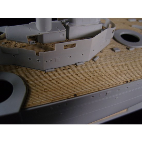 1/350 HMS Dreadnought 1907 Wooden Deck for Trumpeter kit #05328 1/350 HMS Dreadnought 1907 Wooden Deck for Trumpeter kit #05328